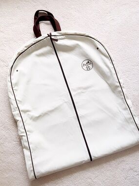 BRAND NEW! HERMÈS Travel Storage Garment Bag Dress Size Cotton Canvas Authentic
